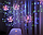 Світлодіодна Гірлянда Штора Феєрверк 5 Пучків 5 м Мульти пр/пр 220w, фото 8