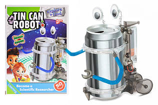 Конструктор робот Банка на батарейці Tin Can Robot 1009