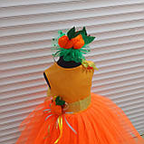 Костюм Абрикоса помаранчеве плаття нарядне, фото 2