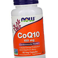 Коензим q10 NOW Foods CoQ10 100 mg 90 капсул Кофермент