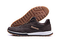 Мужские кожаные кроссовки Rbk Classic Leather Trail Chocolate