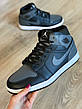 Зимові кросівки Nike Air Jordan 1 Високі Найк Підліткові, фото 8
