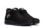Чоловічі зимові черевики FILA Black, фото 5
