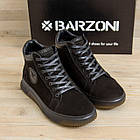 Чоловічі зимові шкіряні черевики Armani, фото 5