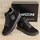 Чоловічі зимові шкіряні черевики Armani, фото 7