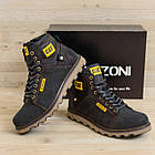 Чоловічі зимові шкіряні черевики CATERPILLAR, фото 6