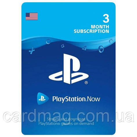 Підписка Playstation Now на 3 місяці, US-регіон, фото 1
