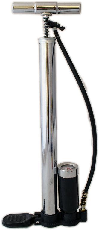 Насос Ручной с Манометром (металлический с Хромовой Ручкой) — Купить ...