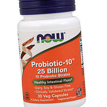 Пробіотики NOW Probiotic-10 25 Billion 30 капс