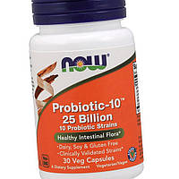 Пробіотики NOW Probiotic-10 25 Billion 30 капс