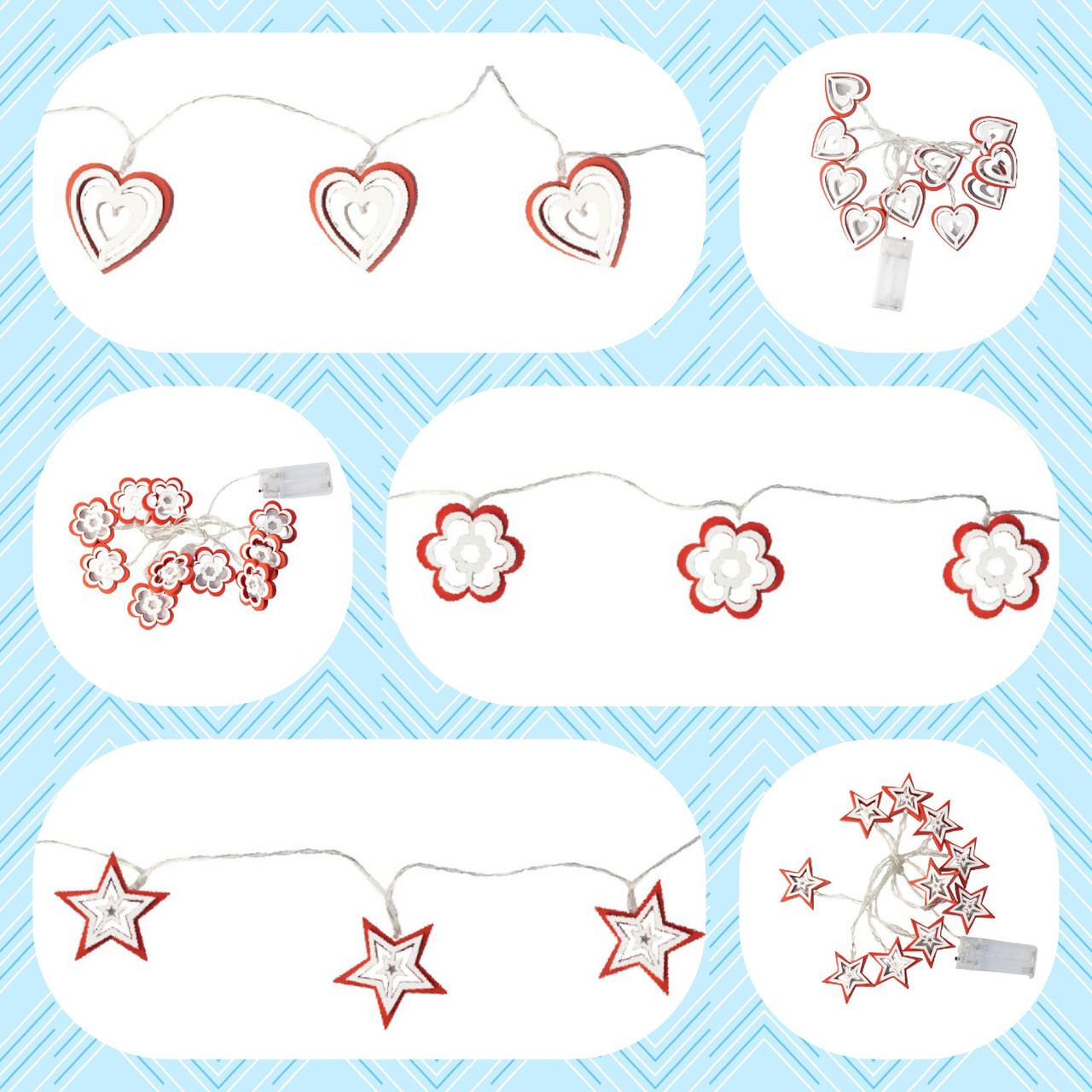 Гірлянда на батарейках, фото 1