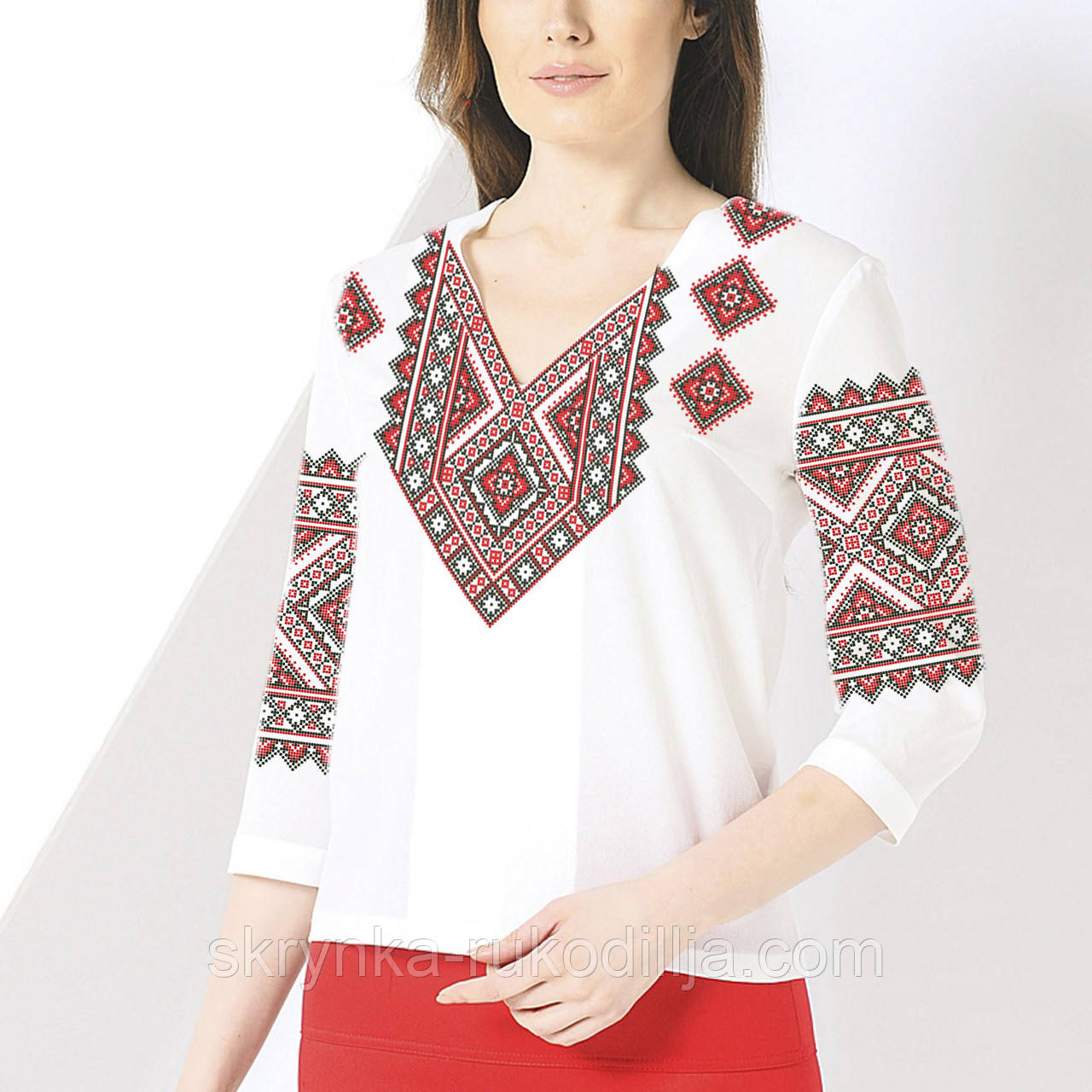 Заготовка для вишивки Блузка жіноча Б-073 БісерОк