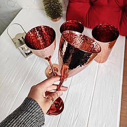 Бокал для вина DS Rose-Hammerd золотий 300 мл