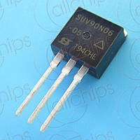 MOSFET N-Канал 60В 90А VISHAY SUV90N06-05 TO262