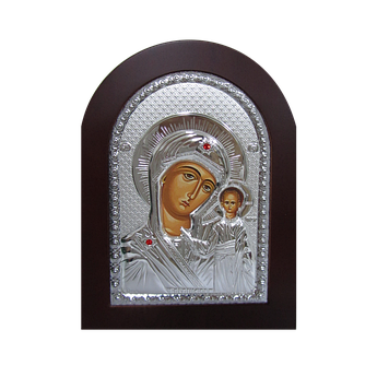 Ікона Богородиця Казанська без позолоти арка