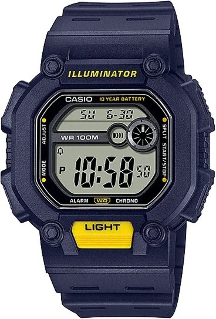 Годинник CASIO W-737H-2A