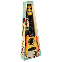 Игрушечная гитара 898-28ABC с медиатором (Молочный) игрушка