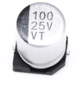 Конденсатор 100uf 25v 25 В 100 мкФ SMD VT, фото 1