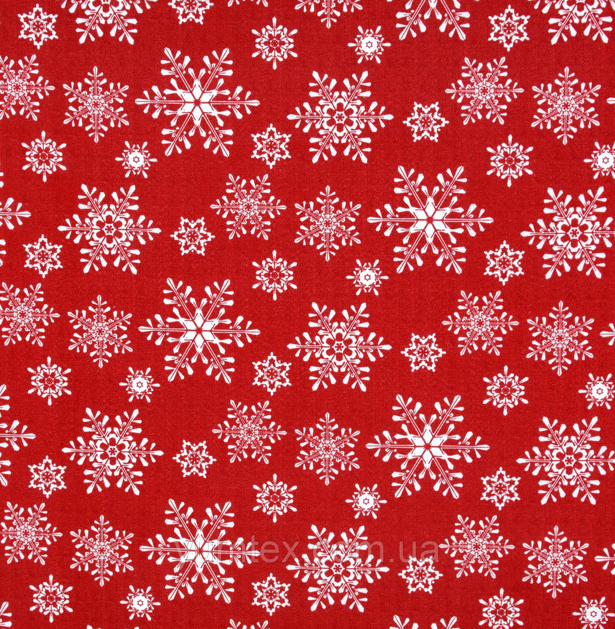 НОВОРІЧНА ДЕКОРАТИВНА ТКАНИНА для скатертин ранеров серветок і декору ЧЕРВОНИЙ КВІТКА, фото 1