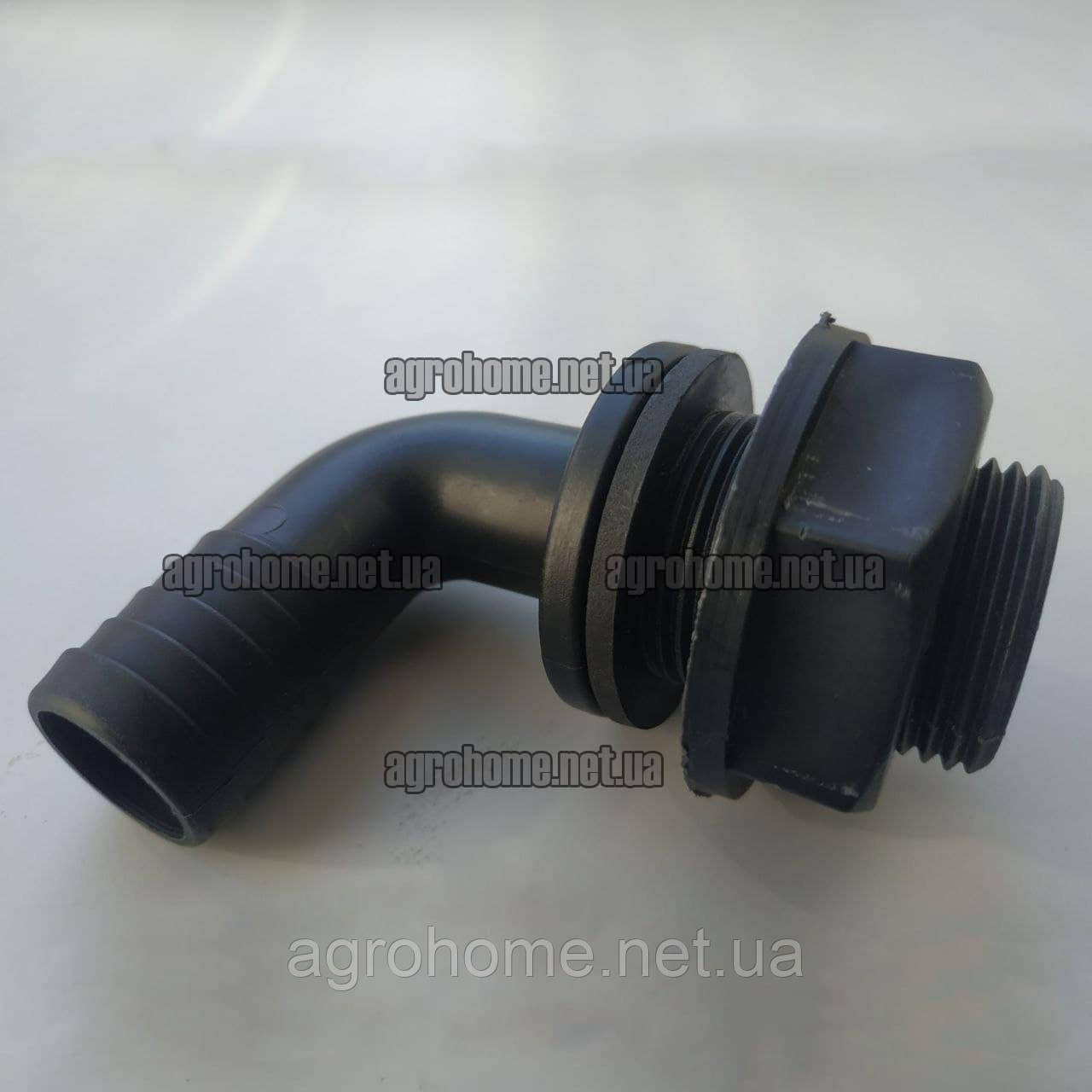 Коліно переливу велике в бочку обприскувача, фото 1