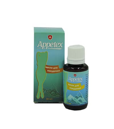 Appetex — Краплі для схуднення (Апетекс)