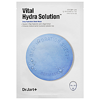 Увлажняющая тканевая маска с гиалуроновой кислотой Dr.Jart+ Dermask Water Jet Vital Hydra Solution