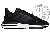 Мужские кроссовки Adidas ZX 500 RM Boost Black White ALL00759 41