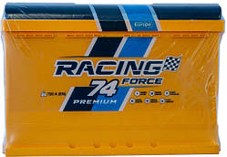 Акумулятор 74 зворотня (+ справа) 720A Force Racing Premium