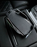 Автомобильный держатель S5 Smart Sensor Wireless Car Charger с беспроводной зарядкой Чёрный