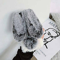 Панель чохол для Apple iPhone 12/12 Pro Alitek Зайчик White body-Grey ears