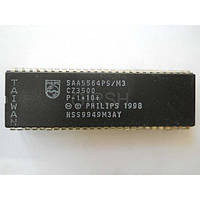 Микросхема SAA5564PS/M3 DIP52 болванка под запись.