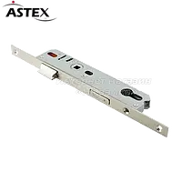 Врезной замок Astex LBL 92-16/25-01 с защелкой
