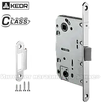 Межкомнатный механизм с фиксатором Kedr Class WC Kevlar 410B-S Ni (никель)