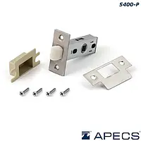 Защелка Apecs 5400-P NIS (матовый никель) пластиковый язычок