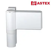 Петля для металлопластиковых дверей Astex DHV RAL9016 цвет белый