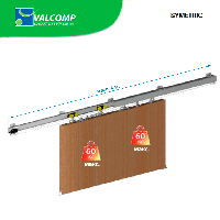 Механизм синхронного раздвижения 2 дверей Valcomp SYMETRIC