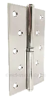 Петли дверные Апекс 125x75-B Steel NIS матовый никель