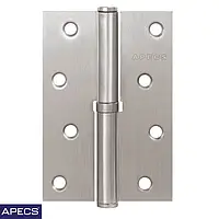 Петли Apecs (Апекс) 100x75-B-Steel NIS матовый никель