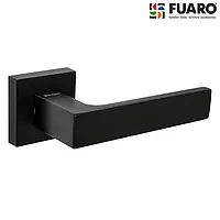 Дверные ручки Fuaro Straight DM BL-24 черные