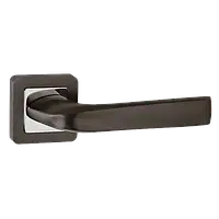 Дверні ручки Punto Saturn QR GR/CP-23 графіт/нікель