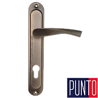 Дверные ручки Punto Corona STL Yale 85 mm AN античная бронза