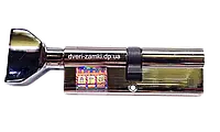 Цилиндр APECS 4КС-M80(40/40) Z-C01 CR хром ключ-поворотник