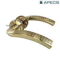 Дверные ручки Apecs H-0426-Z-GM/G-UA (Spindle 150) матовое золото