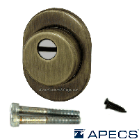 Врізна броненакладка Apecs Protector Pro 50/27-DP AB бронза