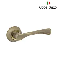 Дверні ручки Code Deco h-14023-A-AB бронза