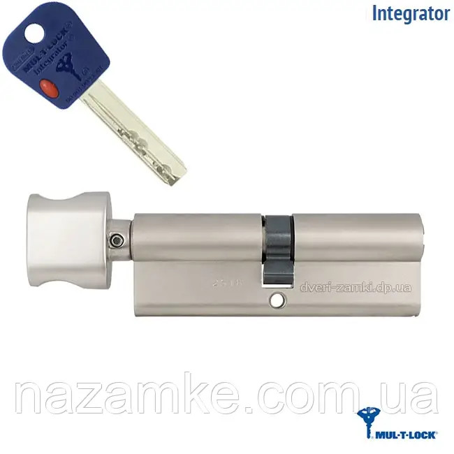 Цилиндр Mul-T-Lock Integrator Integrator 95 мм 45x50T ключ/вертушка - фото 1 - id-p1494555320
