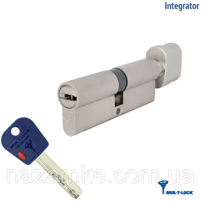 Цилиндр Mul-T-Lock Integrator Integrator 95 мм 45x50T ключ/вертушка - фото 3 - id-p1494555320