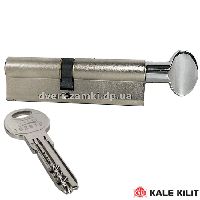Цилиндр Kale 164 SMC/100 (40x10x50) хром с вертушкой