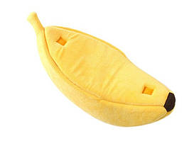 Лежак для собак та кішок Банан L Жовтий Хіт продажу!