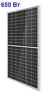 650 Вт LP210*210-M-66-MH Монокристаллическая солнечная панель Leapton (монокристалічний сонячний модуль)